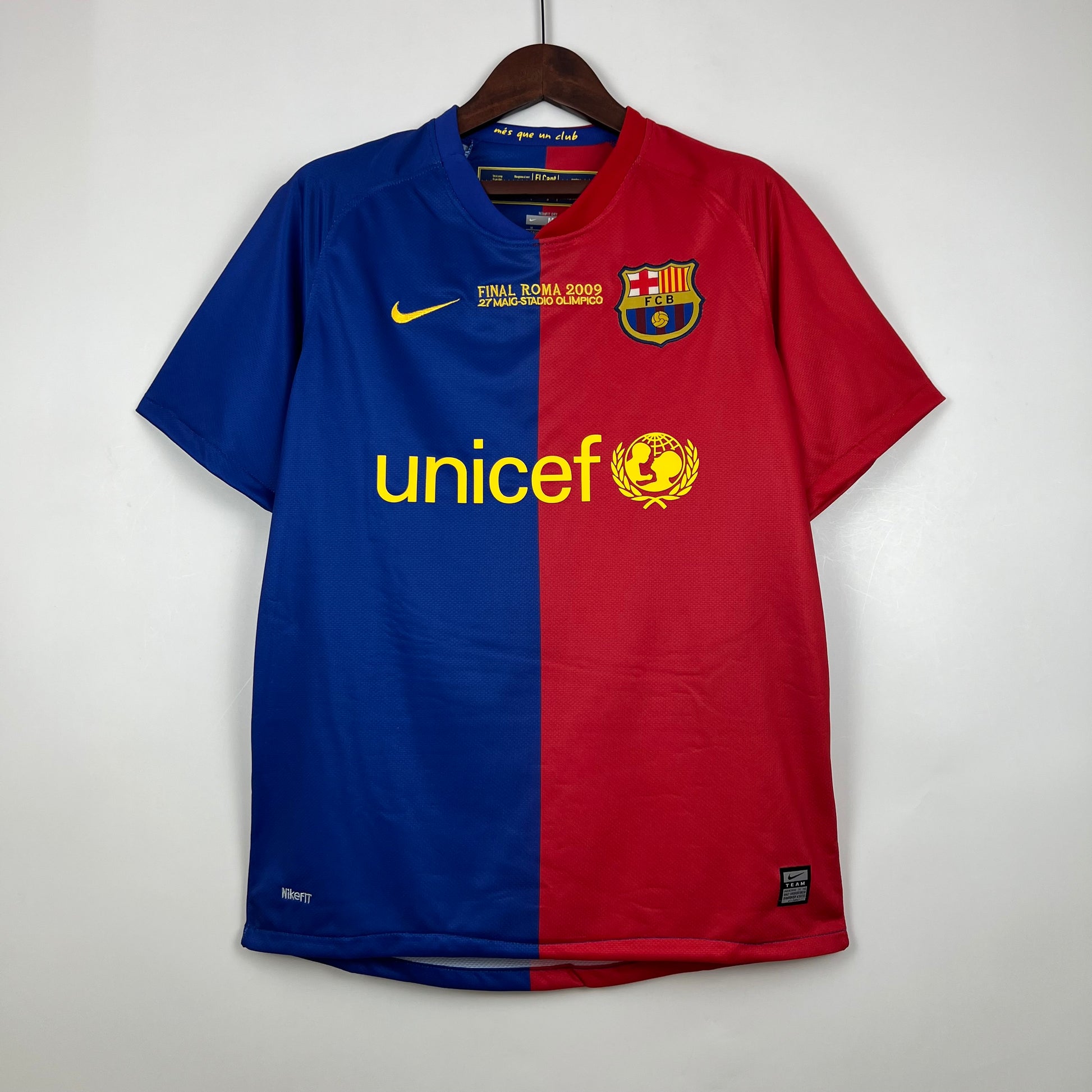 CAMISETA RETRO FC BARCELONA LOCAL CHAMPIONS LEAGUE 08/09 - La Casa del Fútbol