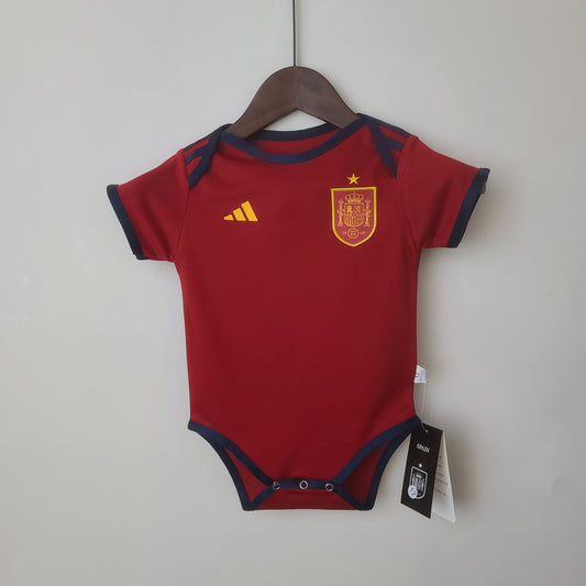 CAMISETA BEBE ESPAÑA MUNDIAL 2022