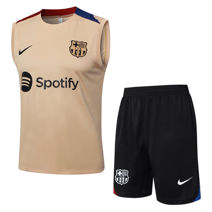 KIT ENTRENAMIENTO SIN MANGAS FC BARCELONA 24/25