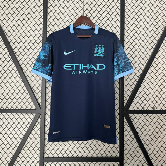 CAMISETA RETRO MANCHESTER CITY VISITANTE 15/16