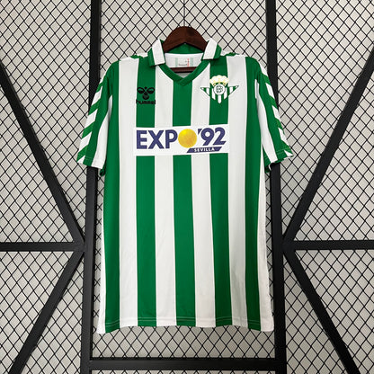 CAMISETA RETRO REAL BETIS LOCAL 88/89 - La Casa del Fútbol