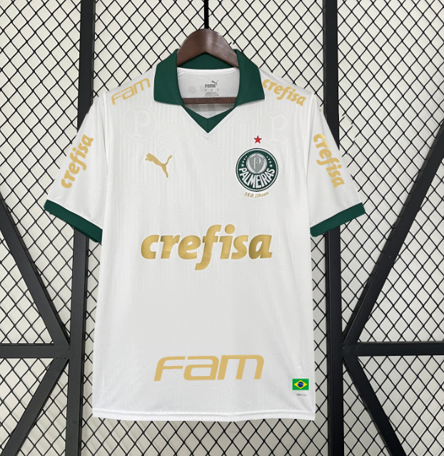 CAMISETA PALMEIRAS VISITANTE + SPONSORS 24/25