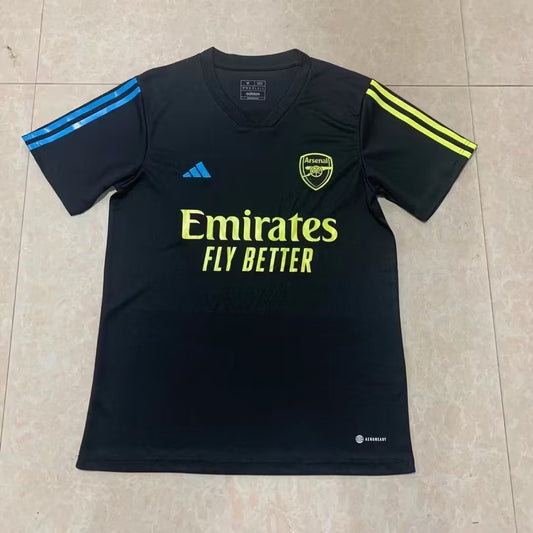 ARSENAL BLACK TRAINING SHIRT 23/24