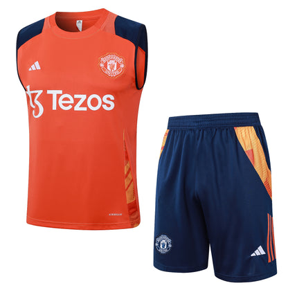 KIT ENTRENAMIENTO SIN MANGAS MANCHESTER UNITED 24/25