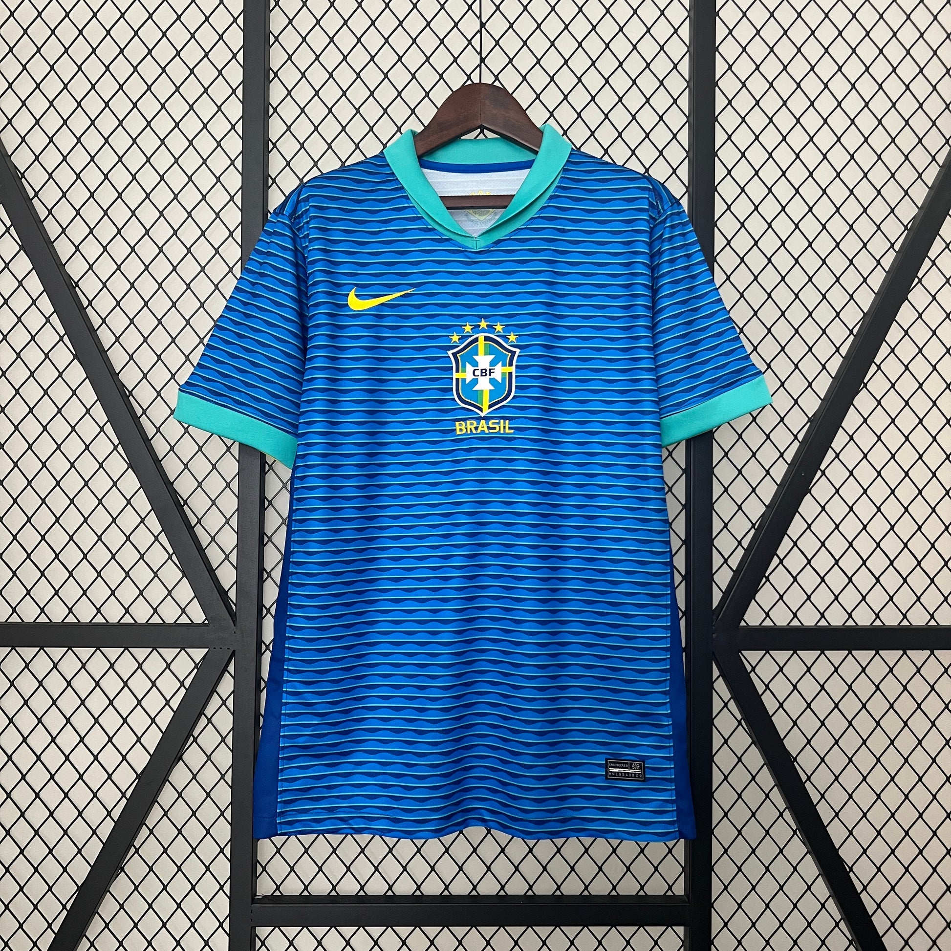 CAMISETA BRASIL VISITANTE 2024 - La Casa del Fútbol