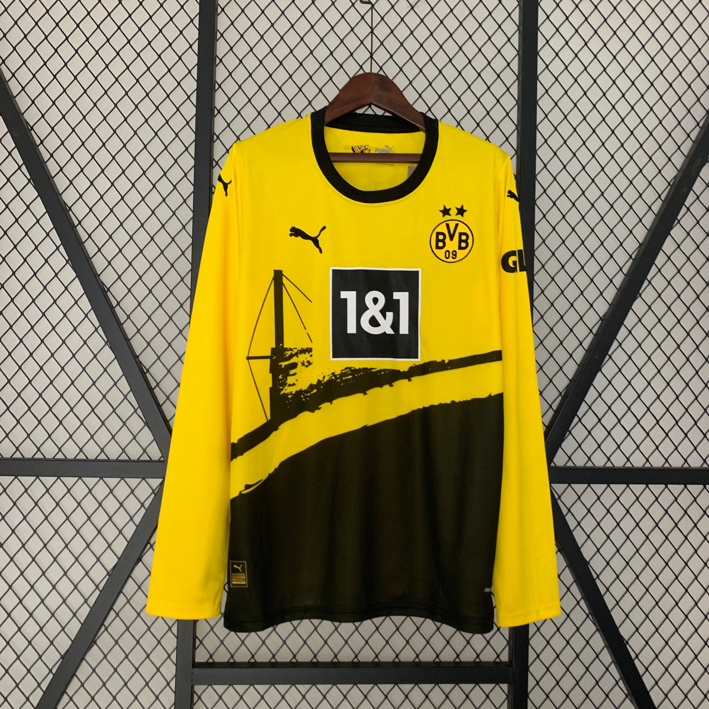 BORUSSIA DORTMUND HOME LONG SLEEVE T-SHIRT 23/24