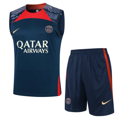 KIT ENTRENAMIENTO SIN MANGAS PSG 23/24