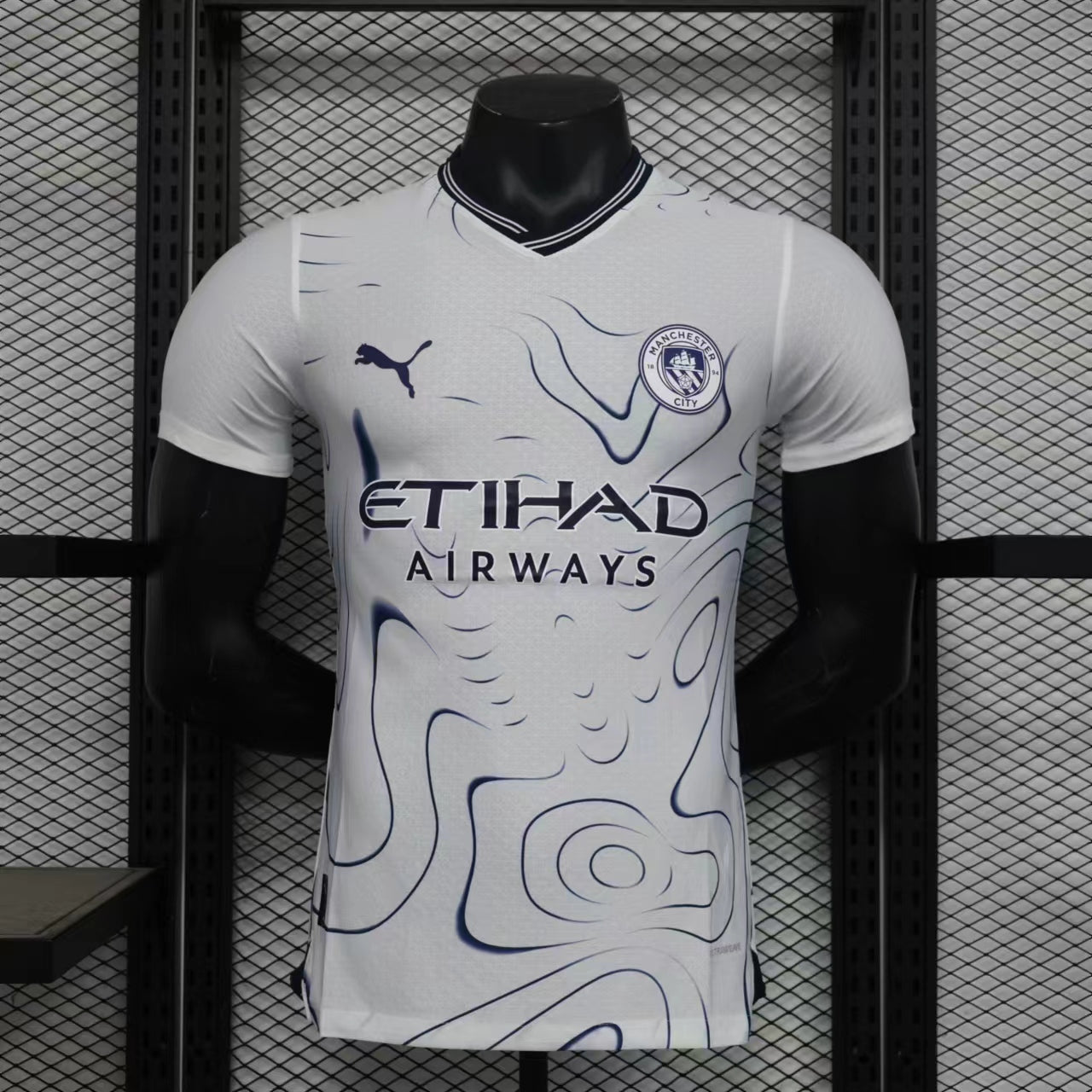 MANCHESTER CITY WHITE SHIRT 24/25 PLAYER VERSION