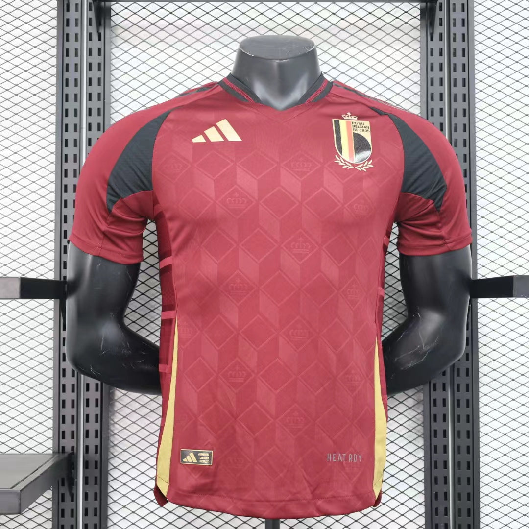 CAMISETA BELGICA LOCAL 2024 VERSIÓN JUGADOR - La Casa del Fútbol