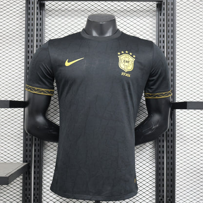 CAMISETA BRASIL NEGRA 2023 VERSIÓN JUGADOR - La Casa del Fútbol