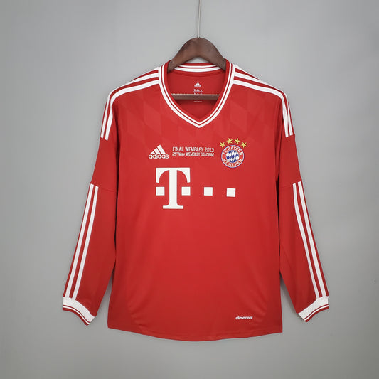 CAMISETA RETRO BAYERN DE MUNICH CHAMPIONS LEAGUE LOCAL MANGA LARGA 13/14