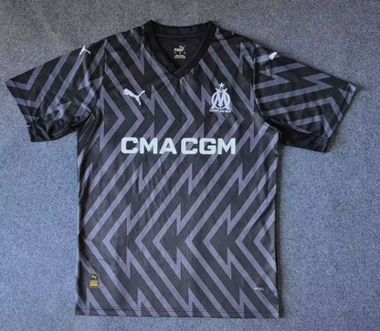 CAMISETA OLYMPIQUE MARSELLA PORTERO NEGRA 23/24