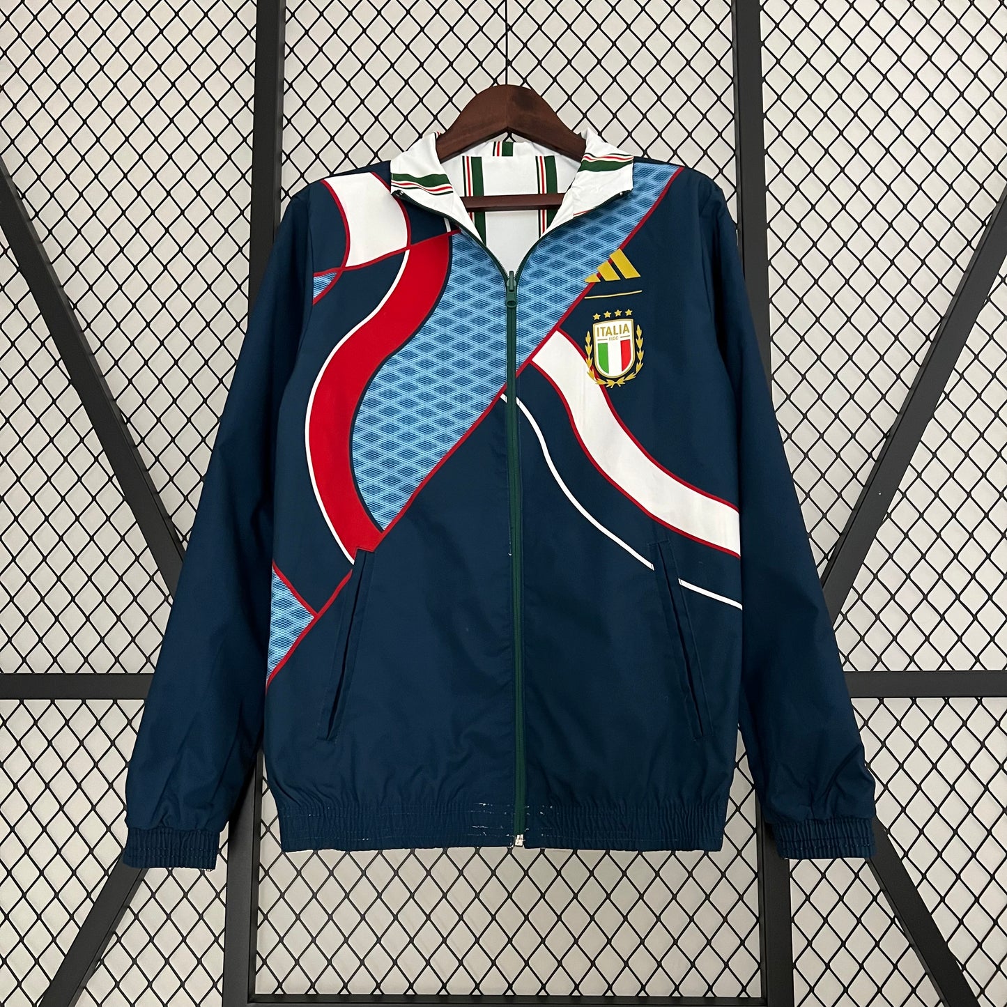 CHAQUETA REVERSIBLE ITALIA 2023 - La Casa del Fútbol