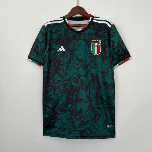 CAMISETA ITALIA ENTRENAMIENTO VERDE 2023 - La Casa del Fútbol