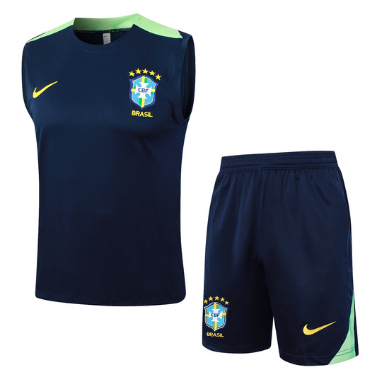 BRAZIL 24/25 SLEEVELESS TRAINING KIT