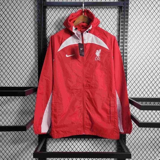 RED WIND BREAKER LIVERPOOL 23/24