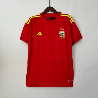 CAMISETA ARGENTINA PORTERO ROJA 2023 - La Casa del Fútbol