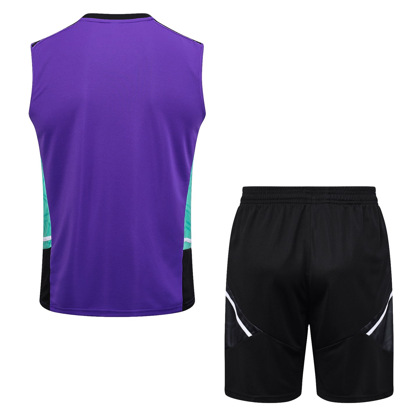 KIT ENTRENAMIENTO SIN MANGAS REAL MADRID 23/24