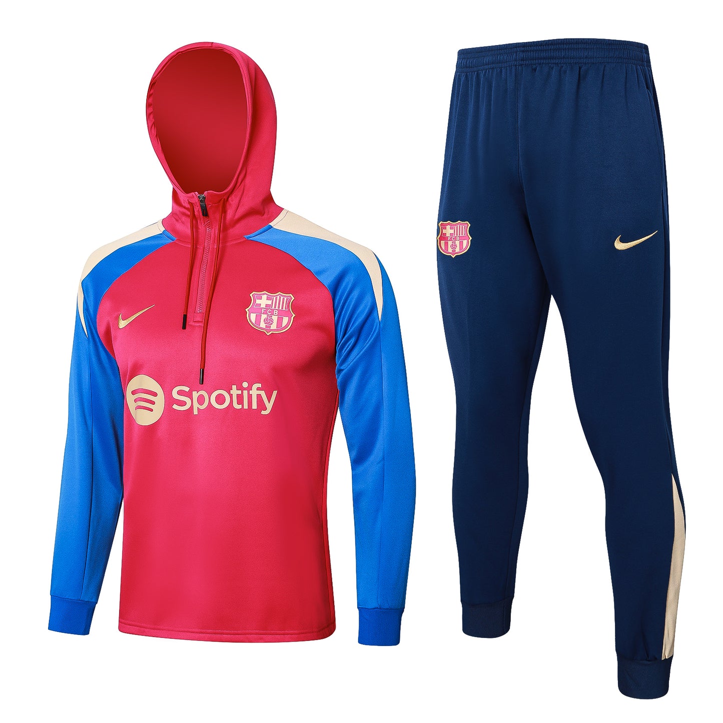 FC BARCELONA 24/25 HOODED TRAINING TRACKSUIT