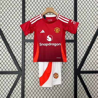 KIT NIÑO MANCHESTER UNITED LOCAL 24/25