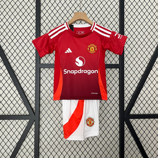 KIT NIÑO MANCHESTER UNITED LOCAL 24/25