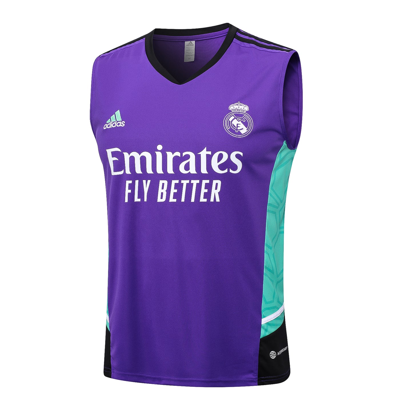 KIT ENTRENAMIENTO SIN MANGAS REAL MADRID 23/24