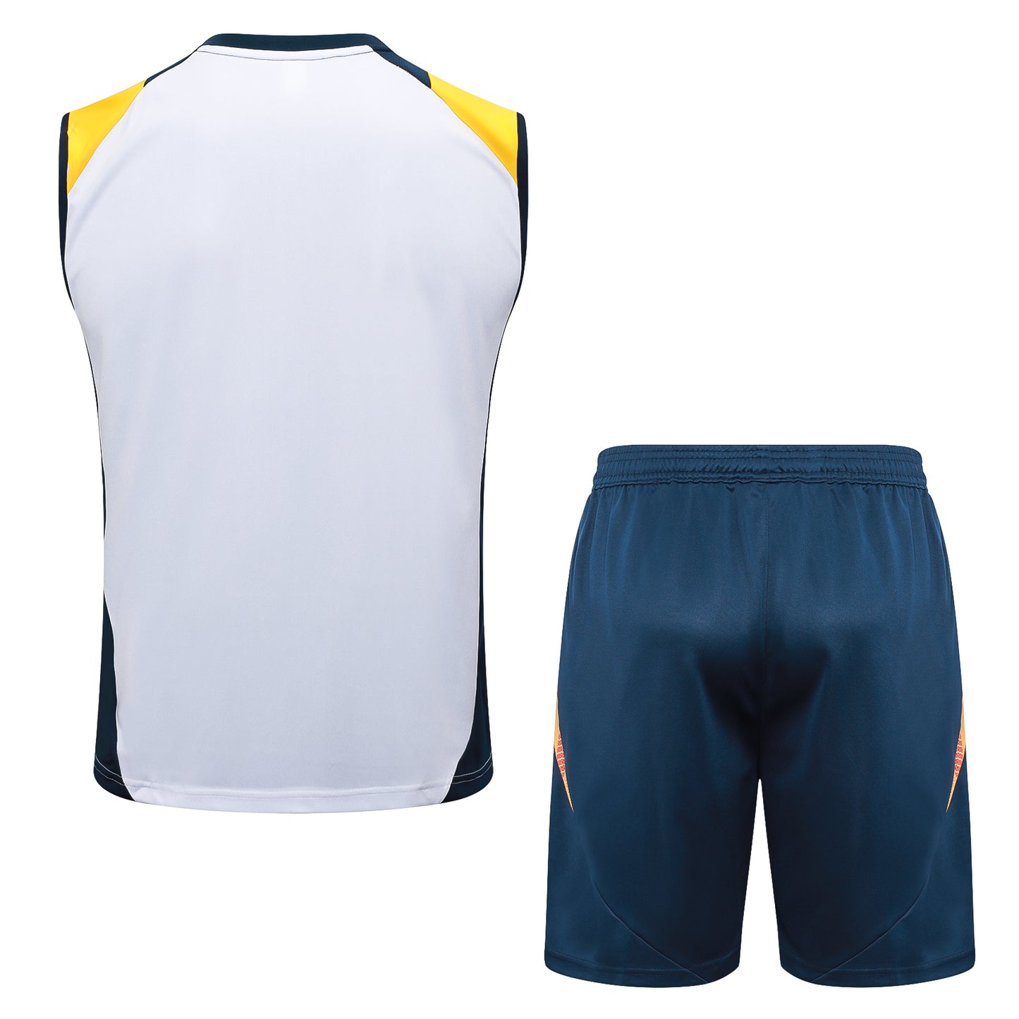 KIT ENTRENAMIENTO SIN MANGAS REAL MADRID 24/25