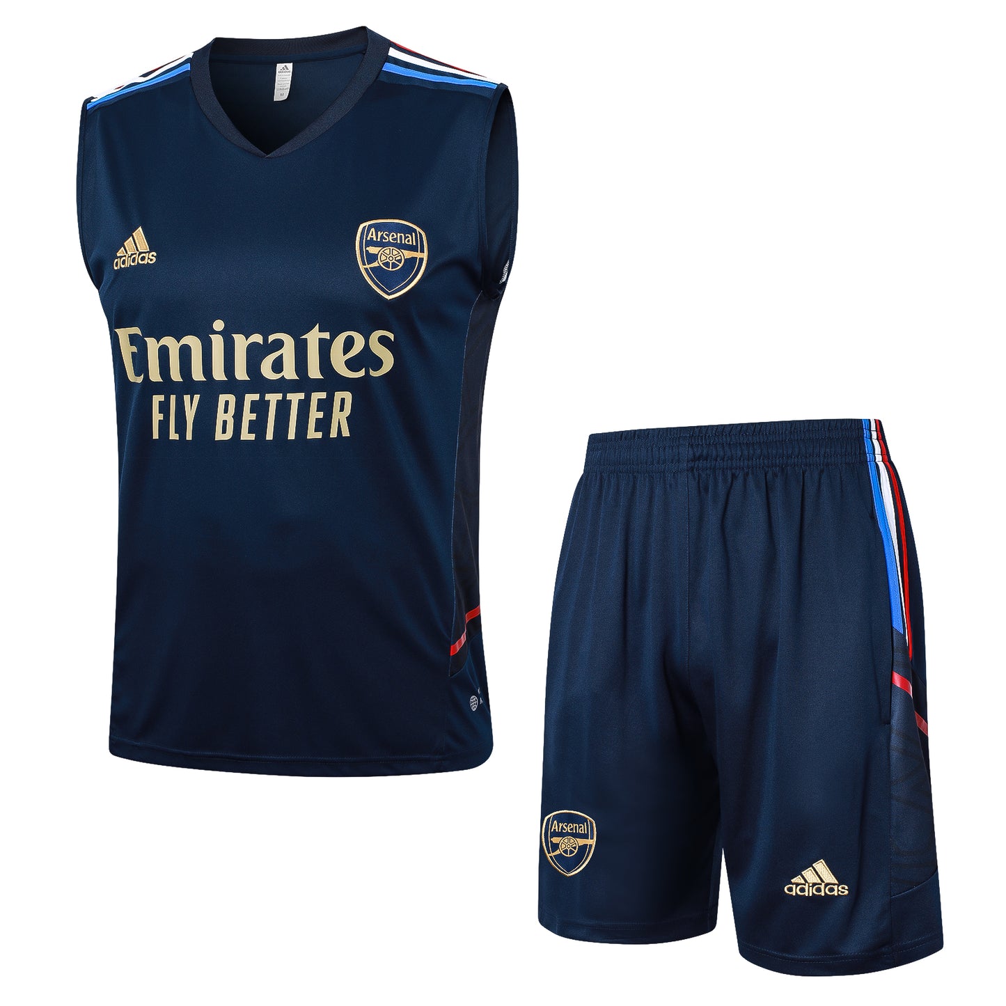 KIT ENTRENAMIENTO SIN MANGAS ARSENAL 23/24