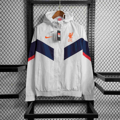 WHITE WIND BREAKER LIVERPOOL 23/24