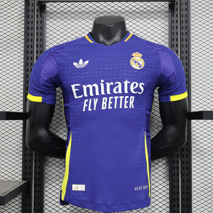 CAMISETA REAL MADRID AZUL 24/25 VERSIÓN JUGADOR - La Casa del Fútbol