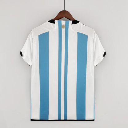 CAMISETA ARGENTINA LOCAL 3 ESTRELLAS 2022 - La Casa del Fútbol