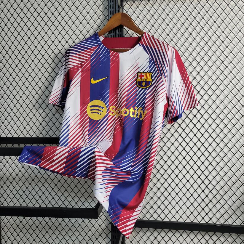 CAMISETA FC BARCELONA ENTRENAMIENTO BLAUGRANA 23/24 - La Casa del Fútbol