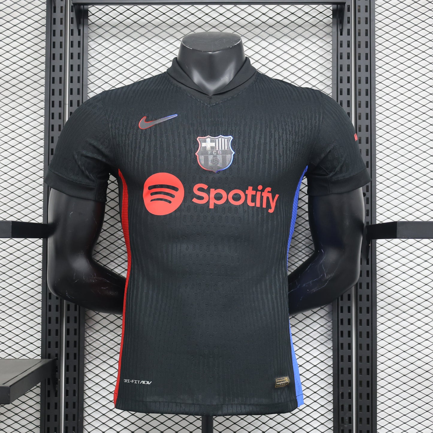 CAMISETA FC BARCELONA VISITANTE 24/25 VERSIÓN JUGADOR - La Casa del Fútbol