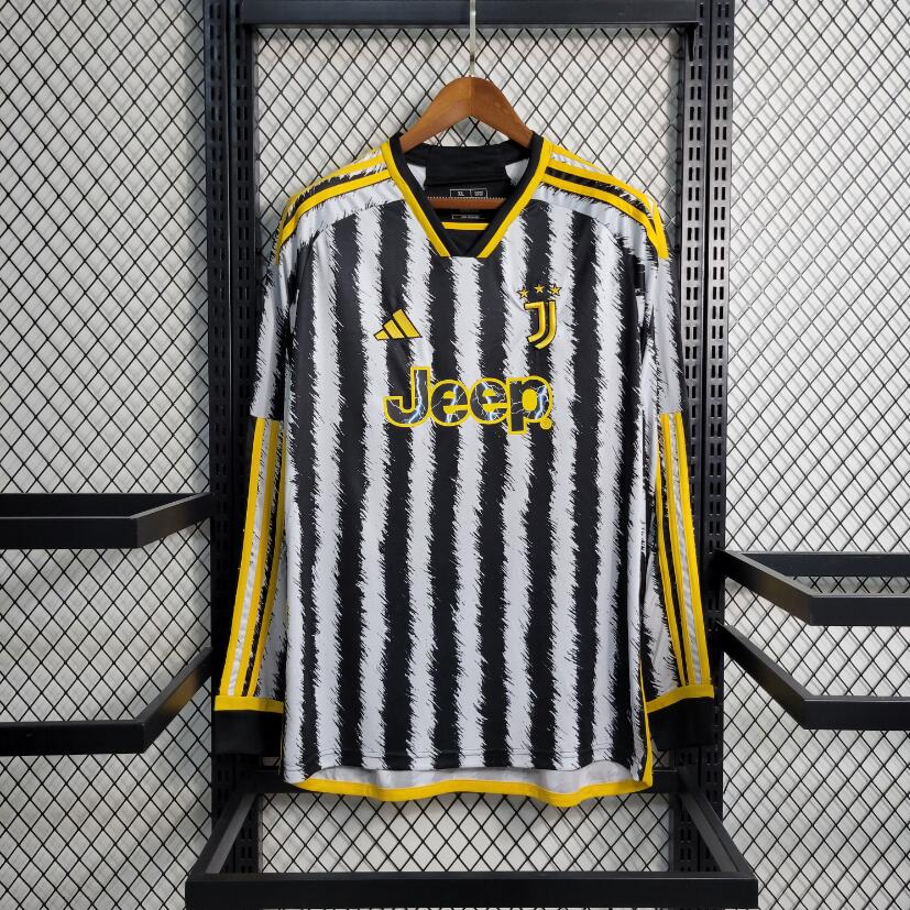 CAMISETA JUVENTUS LOCAL MANGA LARGA 23/24