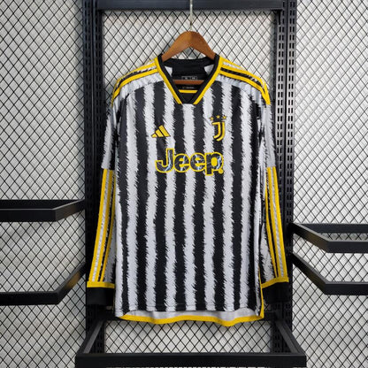 JUVENTUS HOME LONG SLEEVE SHIRT 23/24