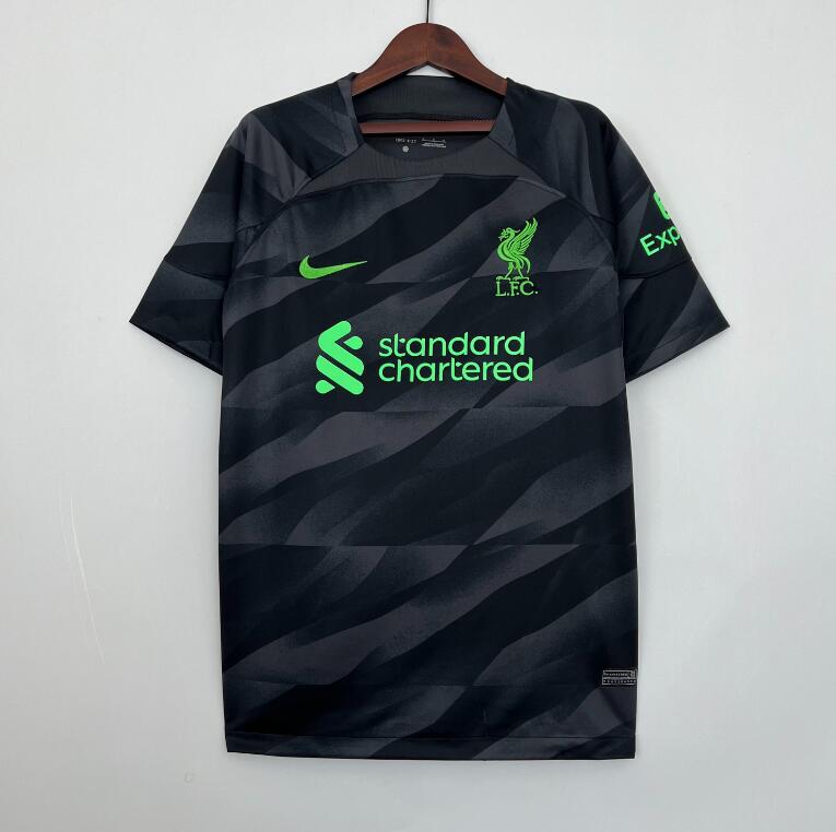 LIVERPOOL GOALKEEPER BLACK SHIRT 23/24