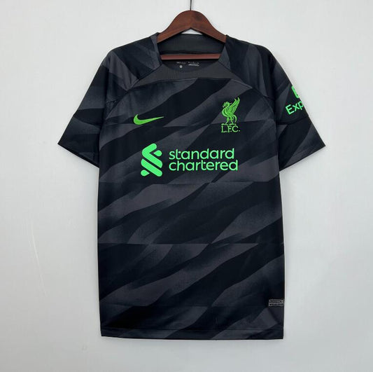 LIVERPOOL GOALKEEPER BLACK SHIRT 23/24