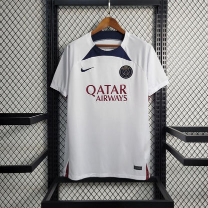 PSG PRE-MATCH WHITE SHIRT 23/24