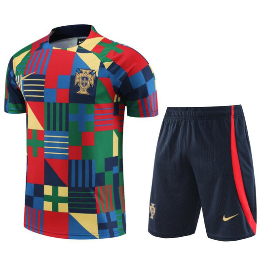 KIT PORTUGAL ENTRENAMIENTO MULTICOLOR 2023 - La Casa del Fútbol