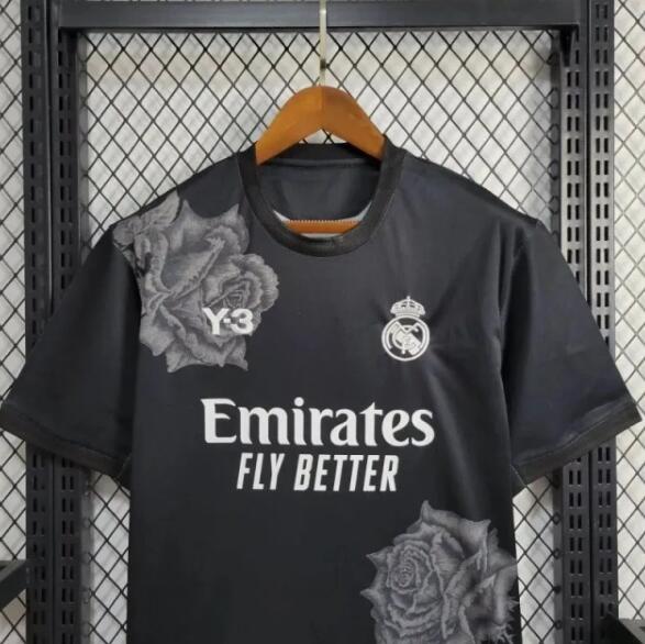 CAMISETA REAL MADRID Y3 NEGRO - La Casa del Fútbol