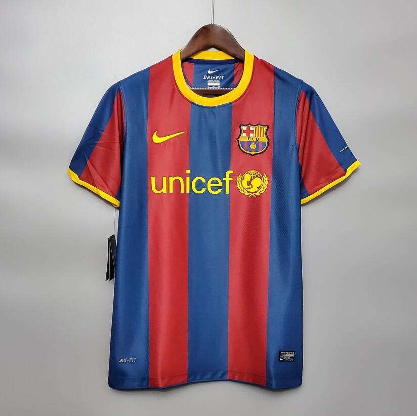 CAMISETA RETRO FC BARCELONA LOCAL 10/11 - La Casa del Fútbol