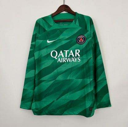 PSG GOALKEEPER GREEN LONG SLEEVE SHIRT 23/24