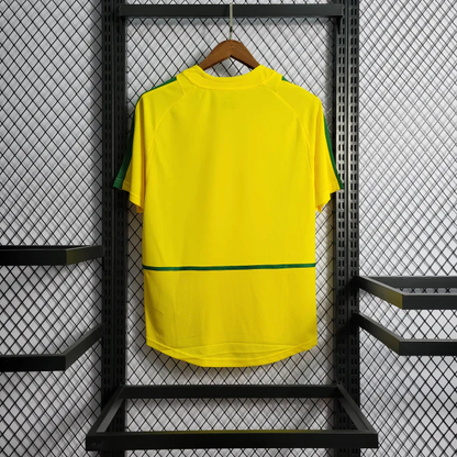 CAMISETA RETRO BRASIL LOCAL 2002 - La Casa del Fútbol