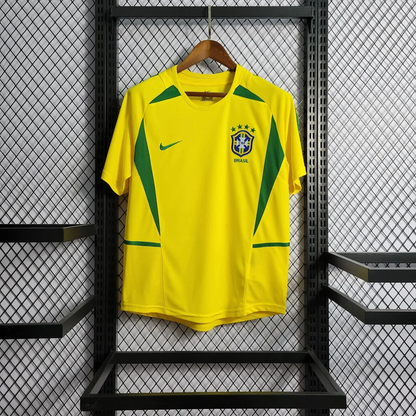 CAMISETA RETRO BRASIL LOCAL 2002 - La Casa del Fútbol