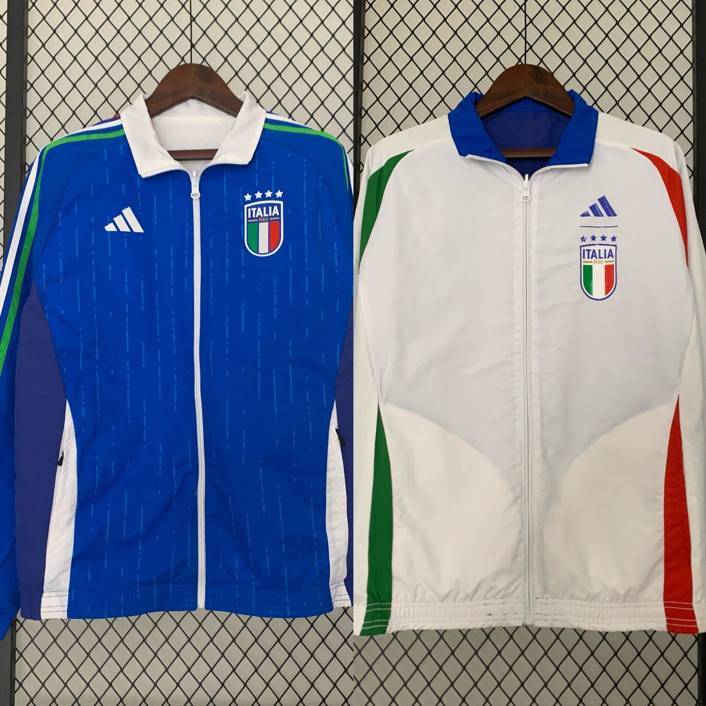 CHAQUETA REVERSIBLE ITALIA 2023 - La Casa del Fútbol