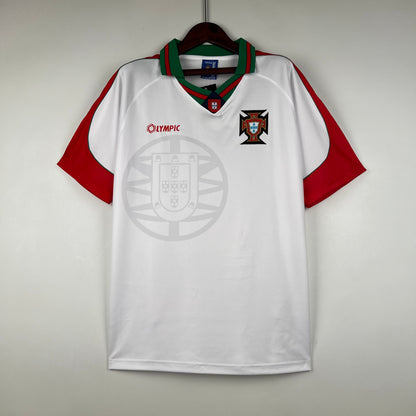 CAMISETA RETRO PORTUGAL VISITANTE 1996 - La Casa del Fútbol