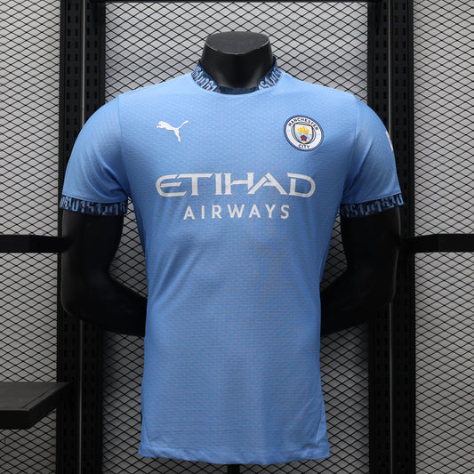 MANCHESTER CITY HOME SHIRT 24/25 PLAYER VERSION