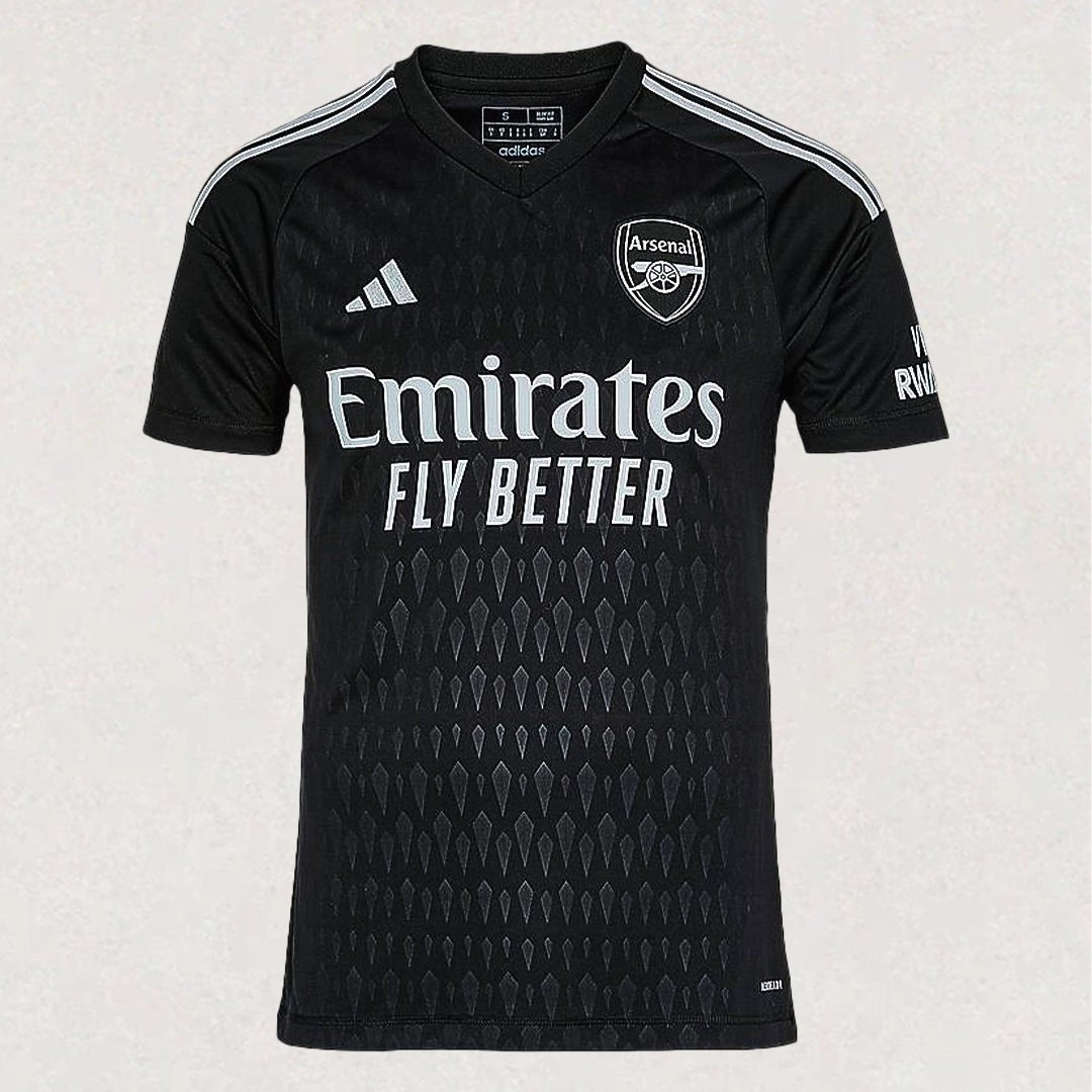 ARSENAL GOALKEEPER BLACK SHIRT 23/24