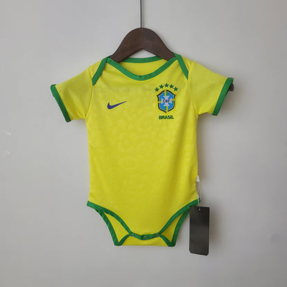 CAMISETA BEBE BRASIL MUNDIAL 2022