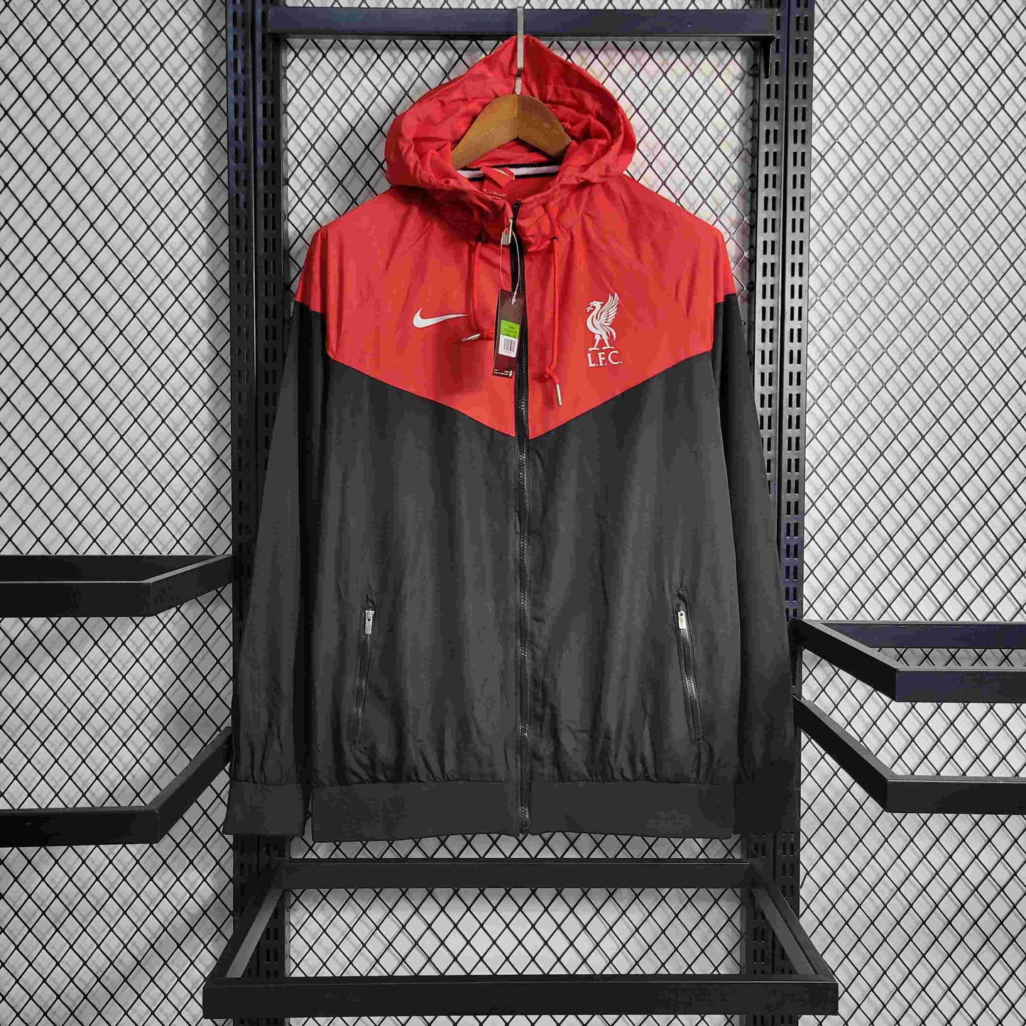 BLACK/RED LIVERPOOL 23/24 WIND BREAKER